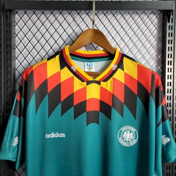 Germany 1994 Away Retro Jersey - Image 2