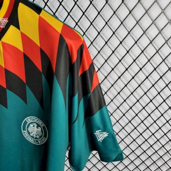 Germany 1994 Away Retro Jersey - Image 3