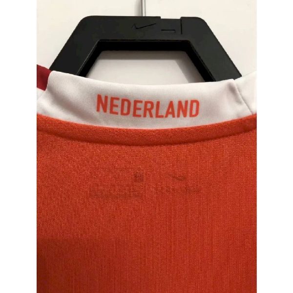 Netherlands 2008/09 Home Retro Jersey - Image 4