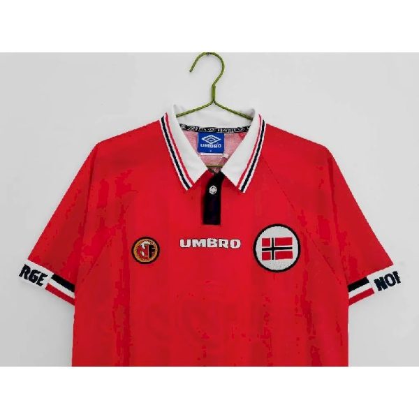 Norway 1998/99 Home Retro Jersey - Image 4