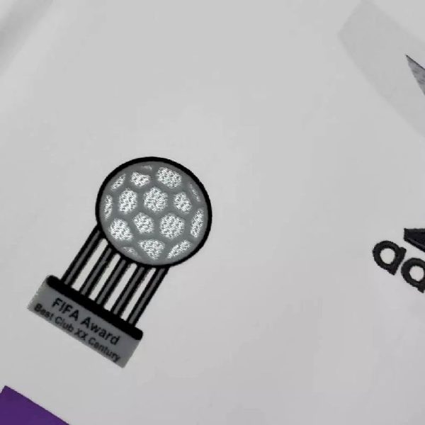 Real Madrid 2006/07 Home Long Sleeves Retro Jersey - Image 3