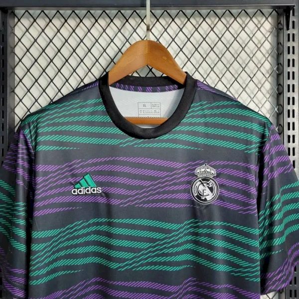 Real Madrid 2023/24 Pre-Match Training Jersey - Image 2
