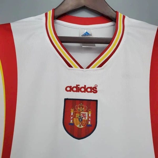 Spain 1996 Away Retro Jersey - Image 7
