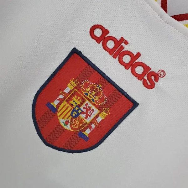 Spain 1996 Away Retro Jersey - Image 6