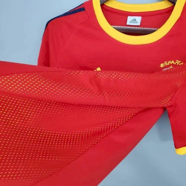 Spain 2002 Home Retro Jersey - Image 6
