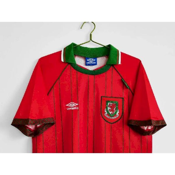 Wales 1994/96 Home Retro Jersey - Image 2