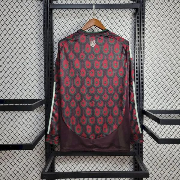 Mexico 2024/25 Home Long Sleeves Jersey - Image 6