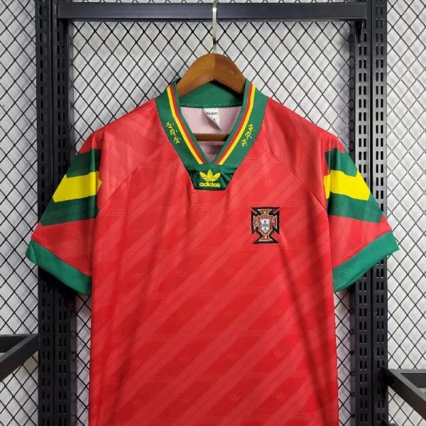 Portugal 1992/94 Home Retro Jresey - Image 6