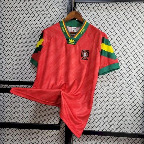 Portugal 1992/94 Home Retro Jresey - Image 4