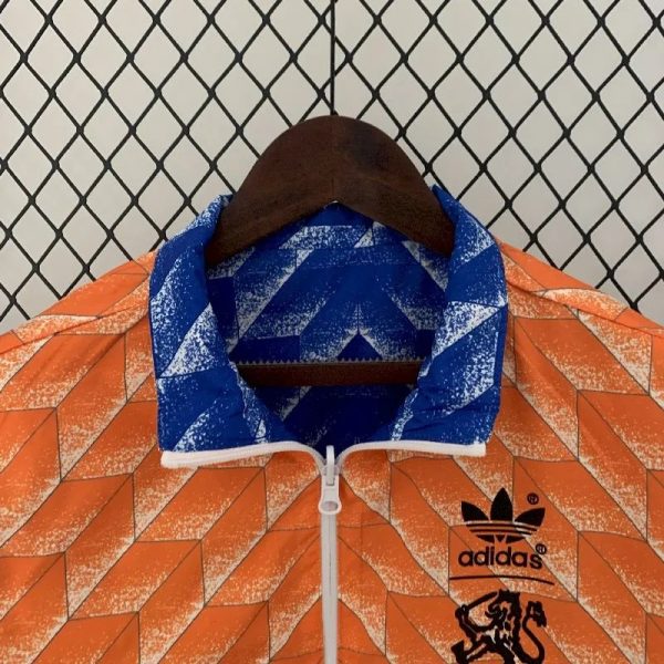 Netherlands 2023-24 Double-Sided Windbreaker - Image 9