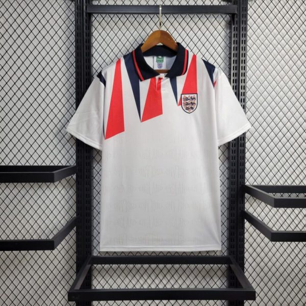 England 1992 Home Retro Jersey - Image 3