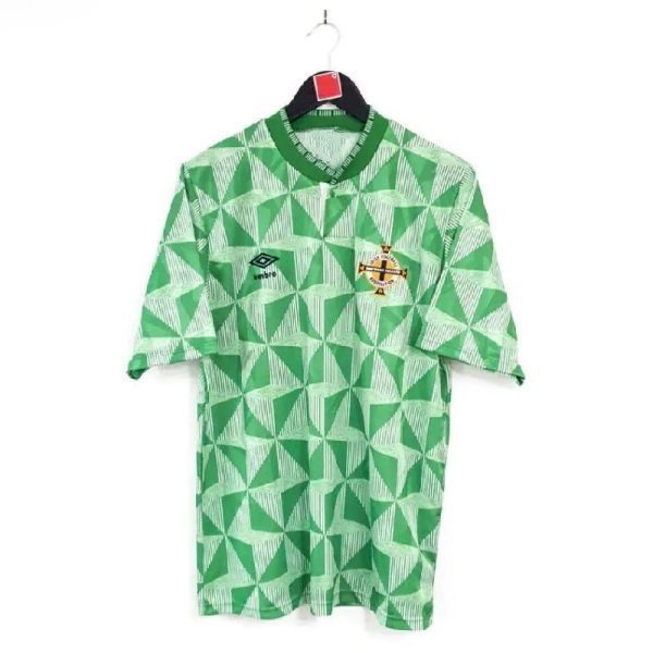 Northern Ireland 1990/1992 Home Retro Jersey - Image 3