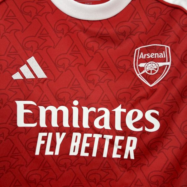 Arsenal 2025/26 Home Kids Kit - Image 8