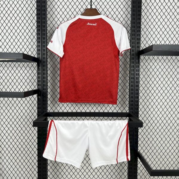 Arsenal 2025/26 Home Kids Kit - Image 2