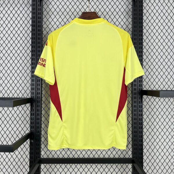 Arsenal 2025/26 Yellow Goalkeeper Jersey - Image 2