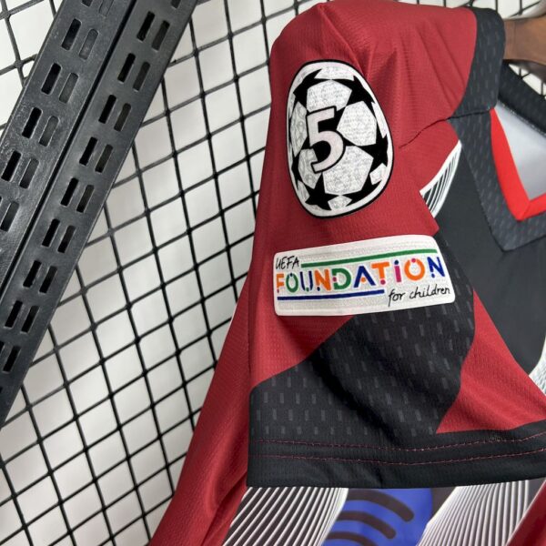 Barcelona 2025/26 Black And Red Special Edition Jersey (With Champions League) - Image 3