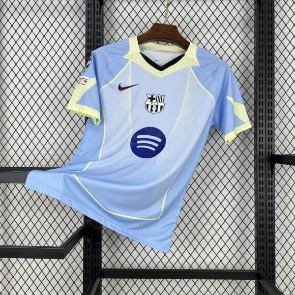 Barcelona 2025/26 Blue Special Edition Jersey (With Champions League)