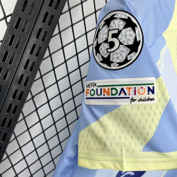Barcelona 2025/26 Blue Special Edition Jersey (With Champions League) - Image 3