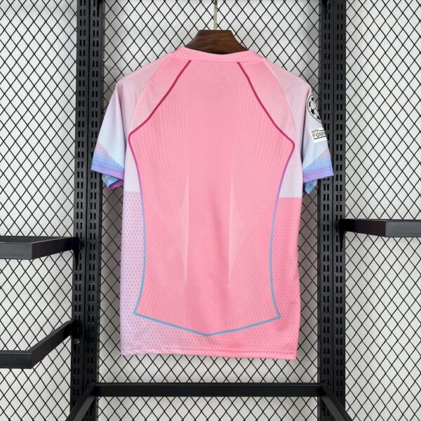 Barcelona 2025/26 Pink Special Edition Jersey (With Champions League) - Image 2