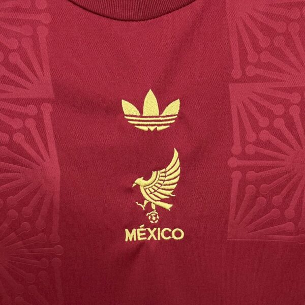 Mexico 2025/26 Gold- Red Kids Kit - Image 7