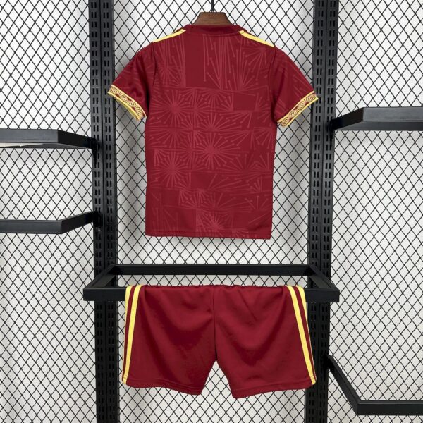 Mexico 2025/26 Gold- Red Kids Kit - Image 2
