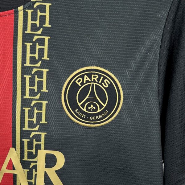 Paris Saint-Germain 2025/26 Black And Gold Editionjersey - Image 6