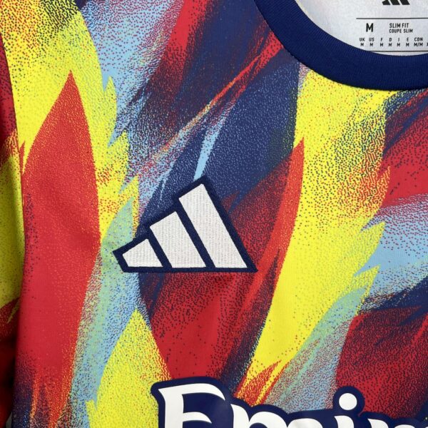Arsenal 2025/26 Colorful Pre-Match Training Jersey - Image 7