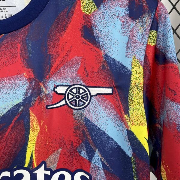 Arsenal 2025/26 Colorful Pre-Match Training Jersey - Image 6
