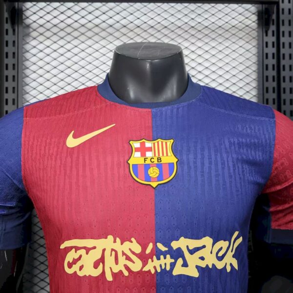 Barcelona 2024/25 Travis Scott Edition Jersey Player Version - Image 6