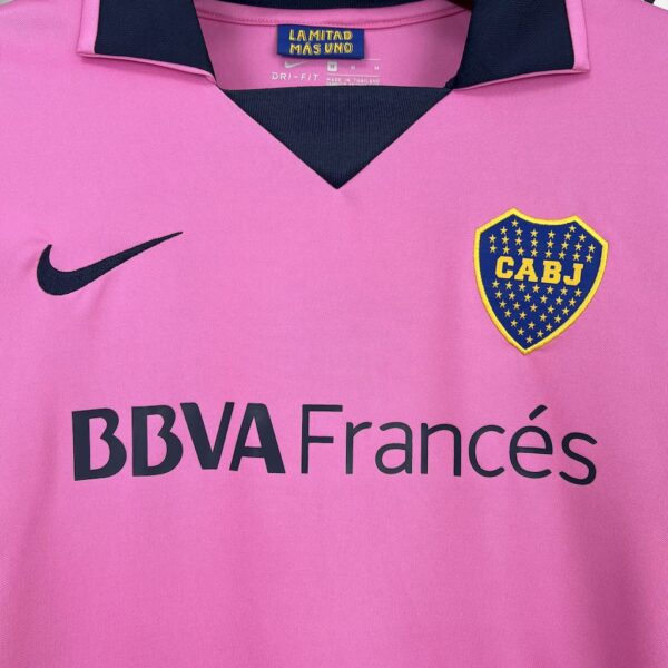 Boca Juniors 2013/14 Away Long Sleeves Retro Jersey - Image 7