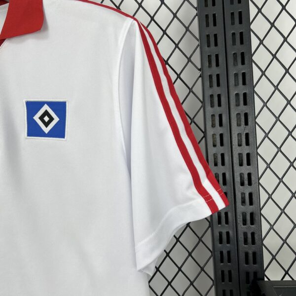 Hamburger Sv 1980 Home Retro Jersey - Image 3