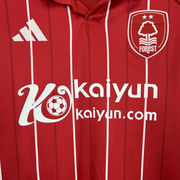 Nottingham Forest 2025/26 Home Jersey - Image 5