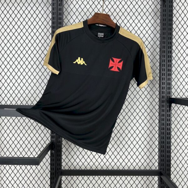 Vasco Da Gama 2025/26  Supporter Black Gold Jersey