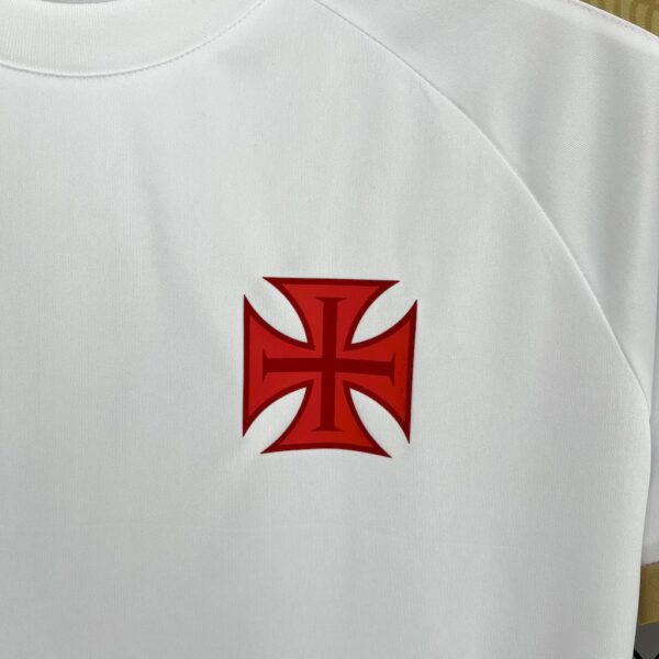 Vasco Da Gama 2025/26  Supporter White Gold Jersey - Image 4