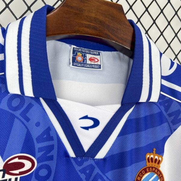 Rcd Espanyol 1999/00 Home Retro Jersey - Image 9