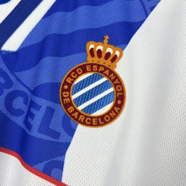 Rcd Espanyol 1999/00 Home Retro Jersey - Image 6