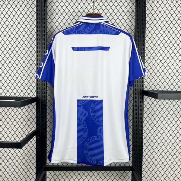 Rcd Espanyol 1999/00 Home Retro Jersey - Image 2