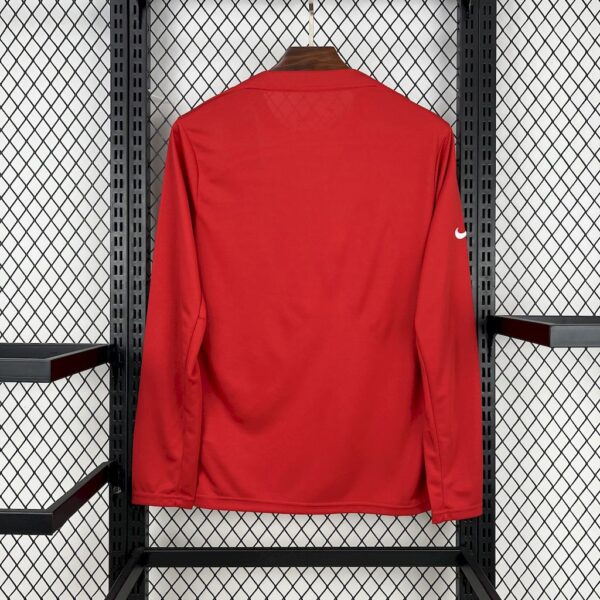 Atletico Madrid 2025/26 Pre-Match Training Long Sleeves Jersey - Image 2