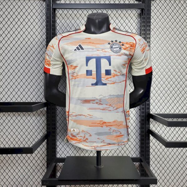 Bayern Munich 2025/26 Away Jersey Player Version