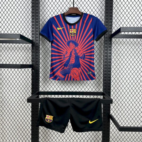 Barcelona 2025/26 ¥Ï¥Ó¥Ô©`¥¹-¥Â¥Ó¥­©`?D?¥Ë¥Õ¥£ Kids Kit