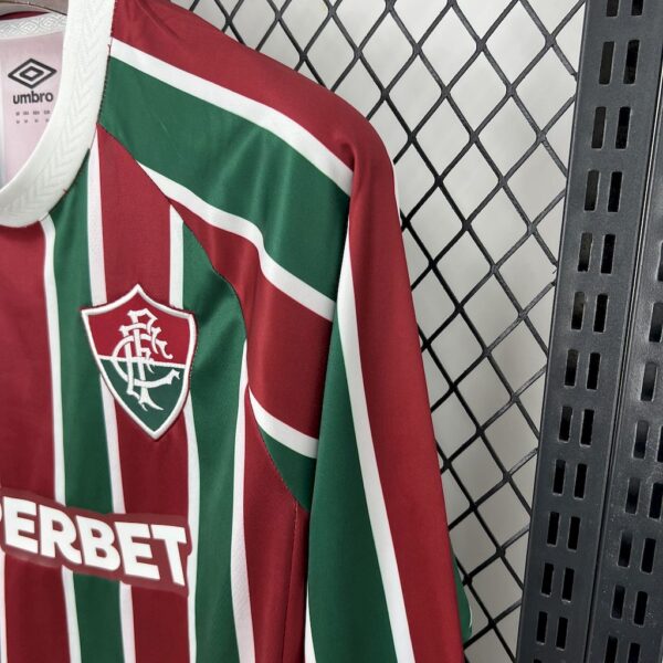 Fluminense 2025/26 Home Long Sleeves Jersey - Image 4
