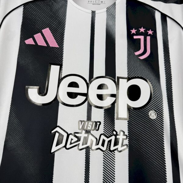 Juventus 2025/26 Home With New Sponsors Jersey - Image 4