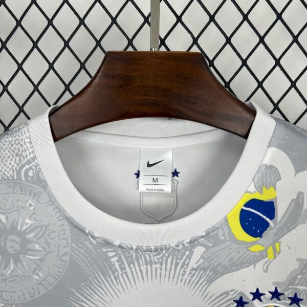 Brazil 2024/25 Special Edition White Jersey - Image 7