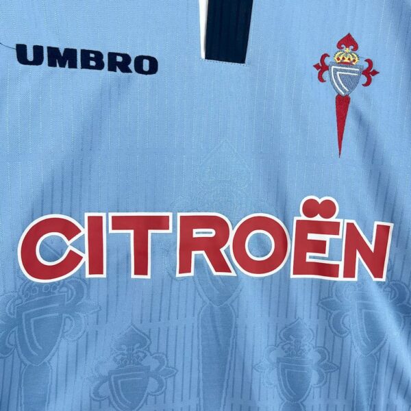 Celta Vigo 1997/99 Home Retro Jersey - Image 4