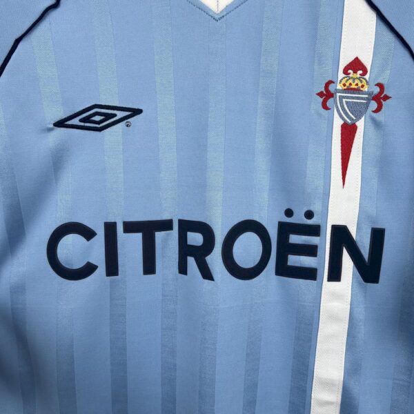 Celta Vigo 2001/02 Home Retro Jersey - Image 4