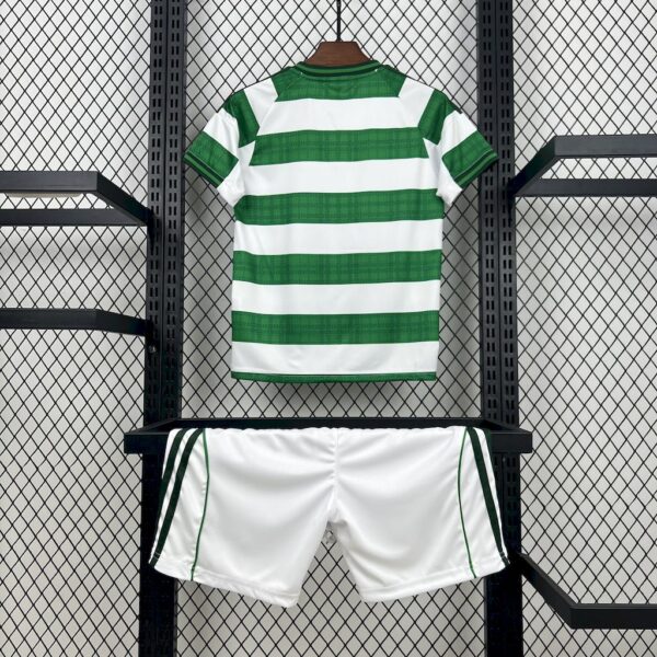 Celtic 2025/26 Home Kids Kit - Image 2