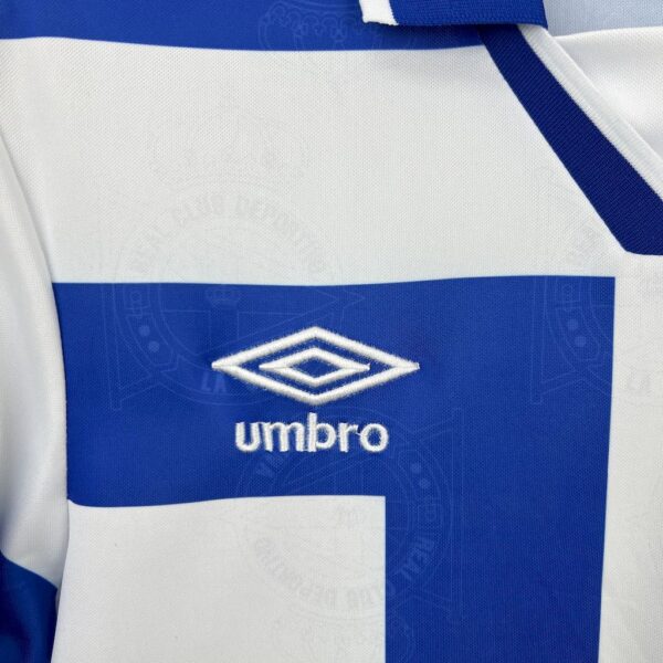 Deportivo De La Coruna 1994/95 Home Retro Jersey - Image 6
