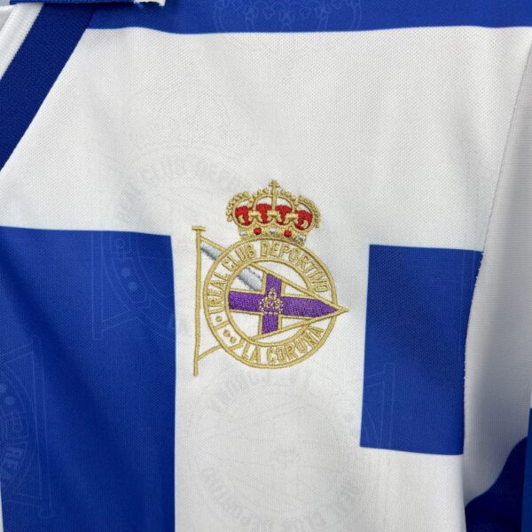 Deportivo De La Coruna 1994/95 Home Retro Jersey - Image 5