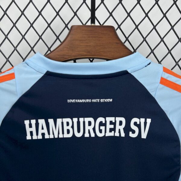Hamburger Sv 2024/25 Pre-Match Special Shirt Kids Kit - Image 3