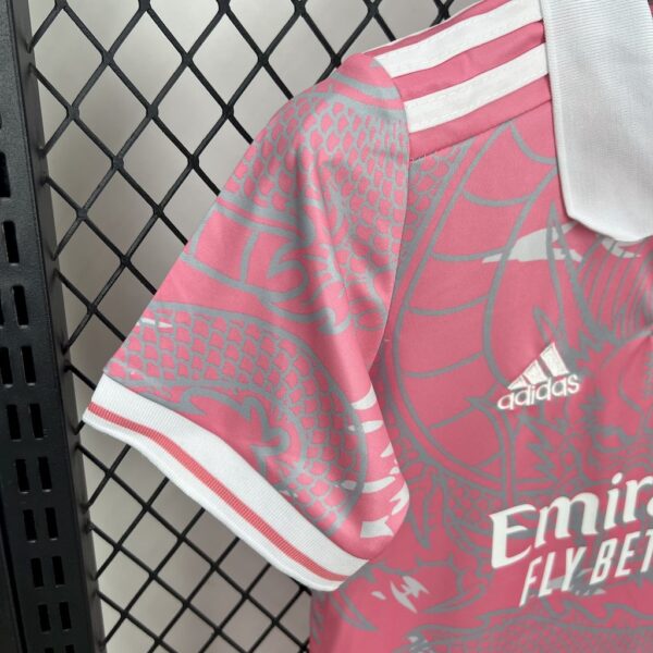 Real Madrid 2023/24 Pink Dragon Special Edition Kids Kit - Image 5